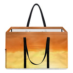 Sunrise Road Print Utility Tote Bag