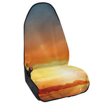 Sunrise Road Print Waterproof Car Seat Cover