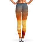 Sunrise Road Print Women's Leggings