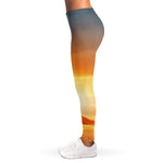 Sunrise Road Print Women's Leggings