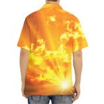 Sunrise Sky Print Aloha Shirt