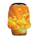 Sunrise Sky Print Baby Seat Cover