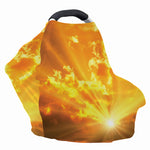 Sunrise Sky Print Baby Seat Cover