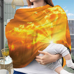 Sunrise Sky Print Baby Seat Cover