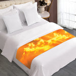 Sunrise Sky Print Bed Runner