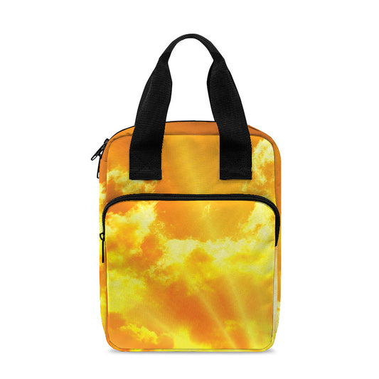 Sunrise Sky Print Bible Tote Bag
