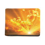 Sunrise Sky Print Bifold Wallet