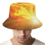 Sunrise Sky Print Bucket Hat