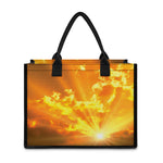 Sunrise Sky Print Canvas Tote Bag