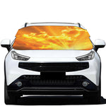 Sunrise Sky Print Car Windshield Snow Cover