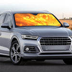 Sunrise Sky Print Car Windshield Sun Shade