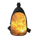 Sunrise Sky Print Chest Bag