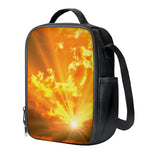 Sunrise Sky Print Crossbody Lunch Bag
