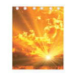 Sunrise Sky Print Curtain
