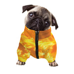 Sunrise Sky Print Dog Zip Up Jacket