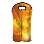Sunrise Sky Print Double Neoprene Wine Tote