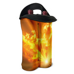 Sunrise Sky Print Double Neoprene Wine Tote