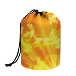 Sunrise Sky Print Drawstring Makeup Bag
