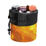 Sunrise Sky Print Drawstring Makeup Bag