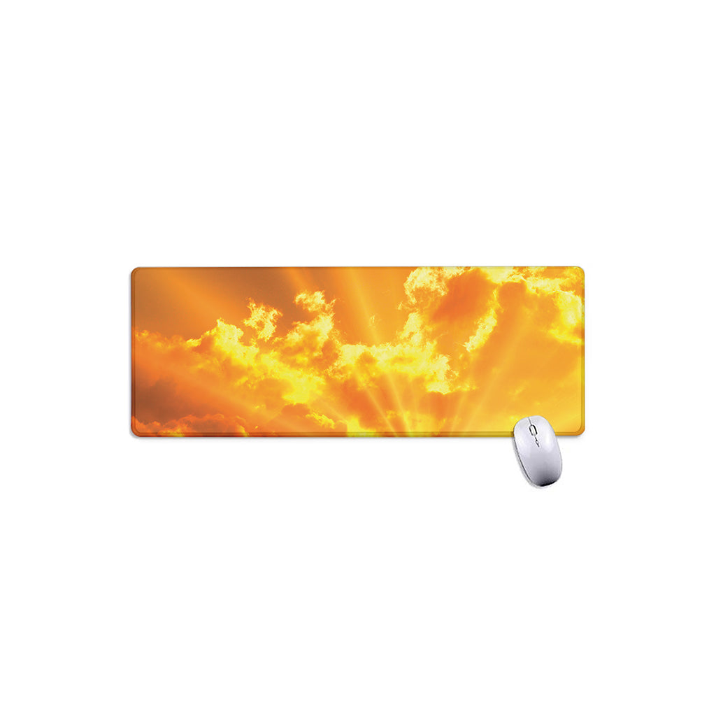 Sunrise Sky Print Extended Mouse Pad