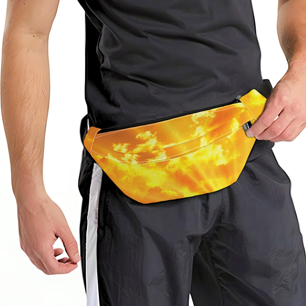 Sunrise Sky Print Fanny Pack