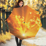 Sunrise Sky Print Foldable Umbrella