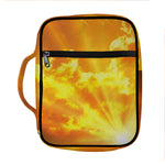 Sunrise Sky Print Front Pocket Bible Bag