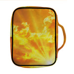 Sunrise Sky Print Front Pocket Bible Bag
