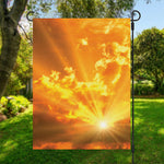 Sunrise Sky Print Garden Flag