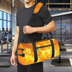 Sunrise Sky Print Gym Bag
