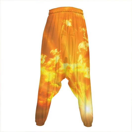 Sunrise Sky Print Hammer Pants