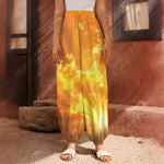Sunrise Sky Print Harem Pants