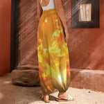 Sunrise Sky Print Harem Pants