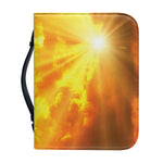 Sunrise Sky Print Leather Bible Cover