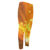 Sunrise Sky Print Men's Compression Pants