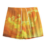 Sunrise Sky Print Mesh Shorts