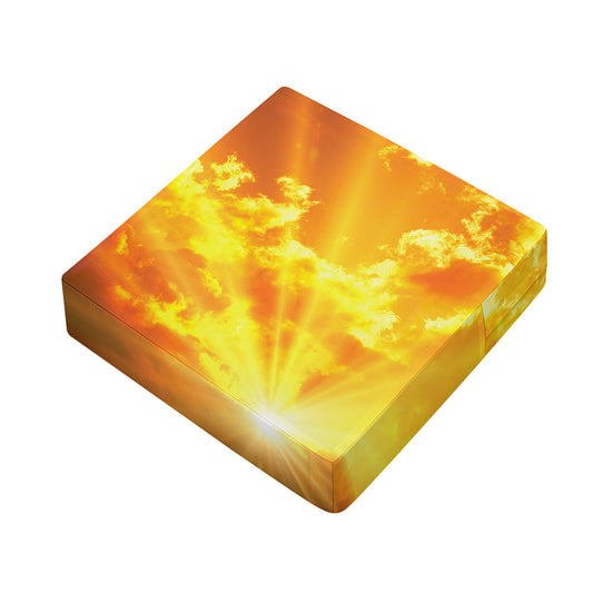 Sunrise Sky Print Outdoor Seat Cushion Cover