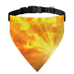 Sunrise Sky Print Over The Collar Dog Bandana