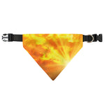 Sunrise Sky Print Over The Collar Dog Bandana