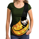 Sunrise Sky Print Pet Sling Carrier