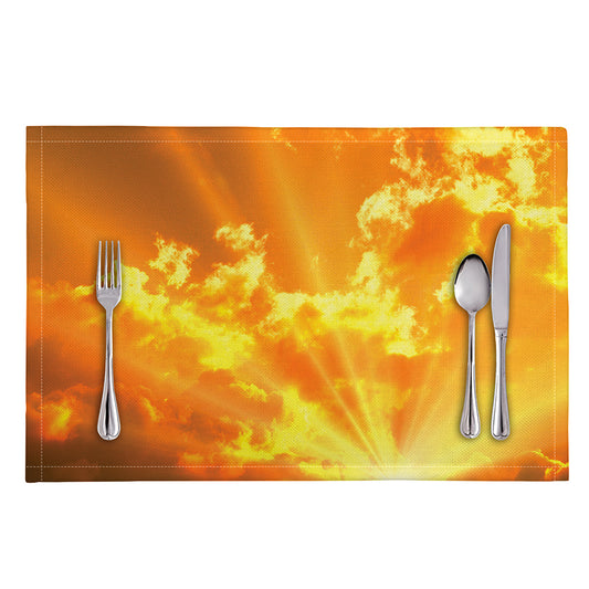Sunrise Sky Print Placemat