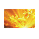 Sunrise Sky Print Polyester Flag