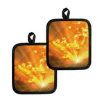 Sunrise Sky Print Pot Holders