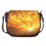 Sunrise Sky Print Saddle Bag