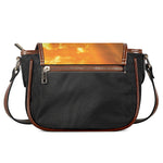 Sunrise Sky Print Saddle Bag