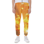 Sunrise Sky Print Scuba Joggers