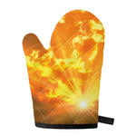 Sunrise Sky Print Single Oven Mitt