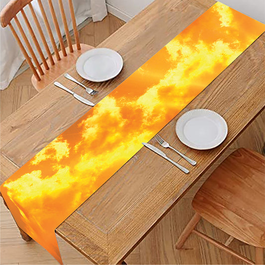 Sunrise Sky Print Table Runner