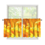 Sunrise Sky Print Tier Curtains