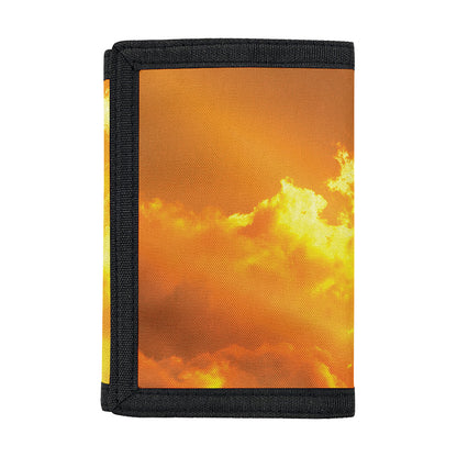 Sunrise Sky Print Trifold Wallet